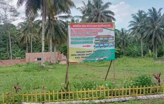 Ponpes Nurul Hayat Negeri Sakti Dirikan SMK