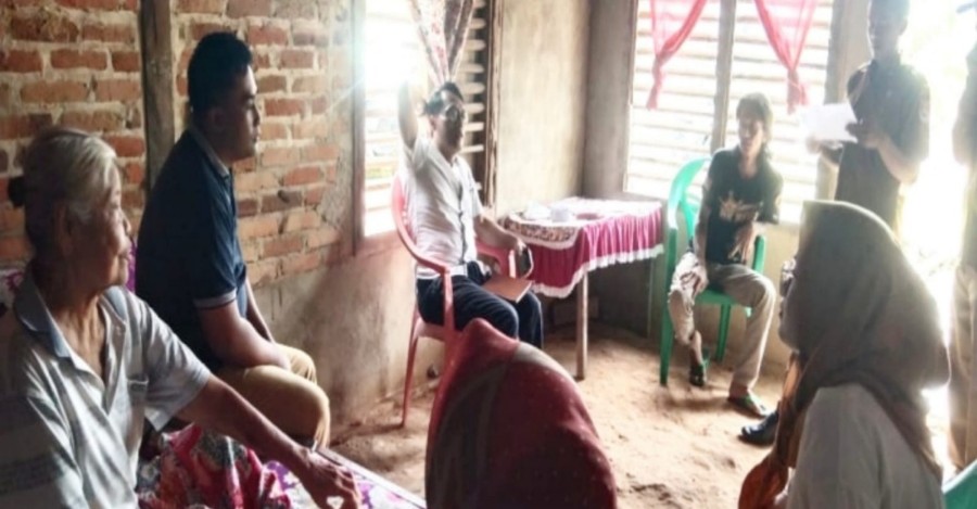 Pj Bupati Mesuji Tolong Penderita Kanker Payudara, Saini: Terima Kasih Pak Sulpakar