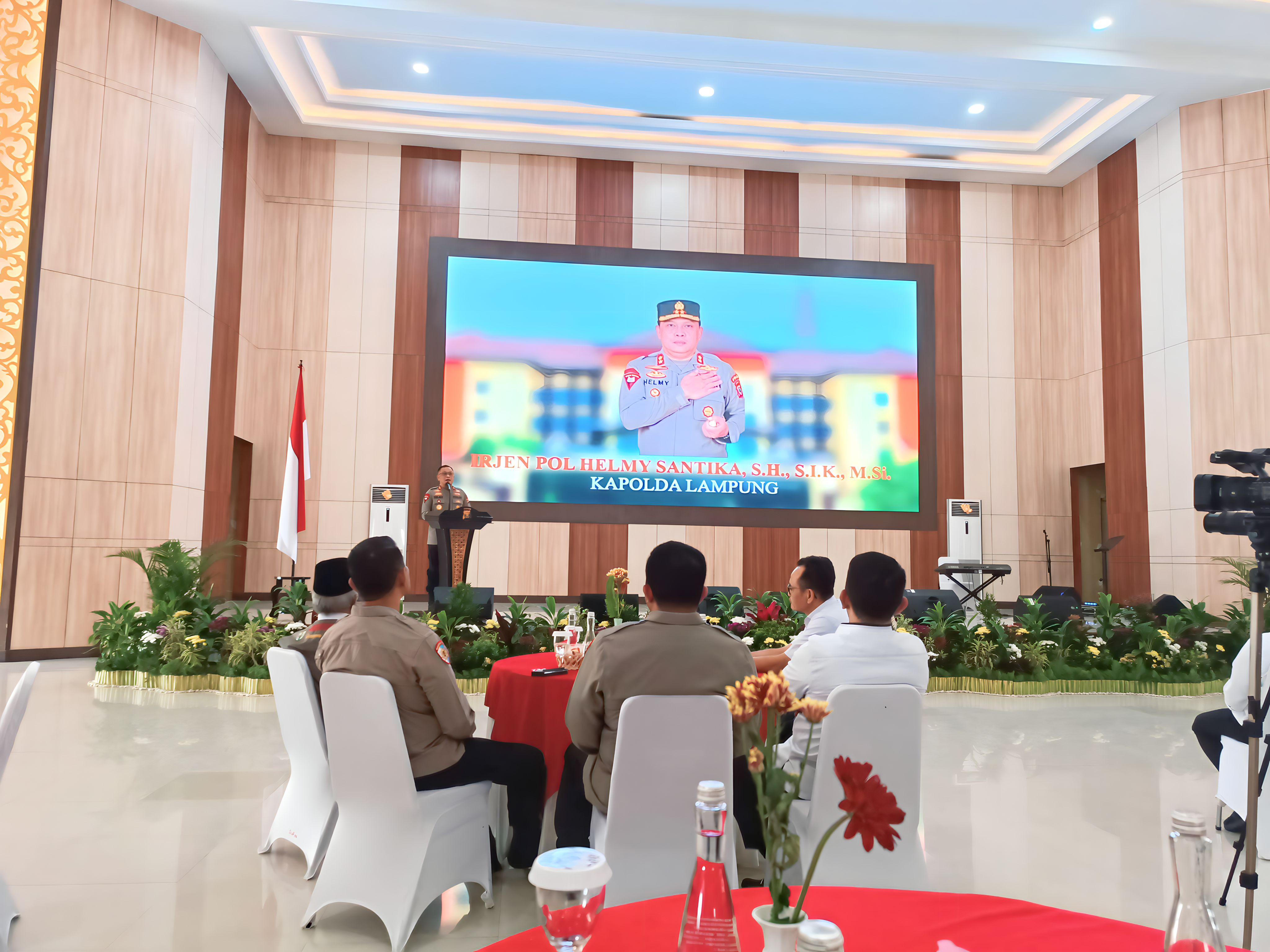 Kapolda Lampung Helat Silaturahmi Bareng Penyelenggara & Parpol Peserta Pemilu 2024