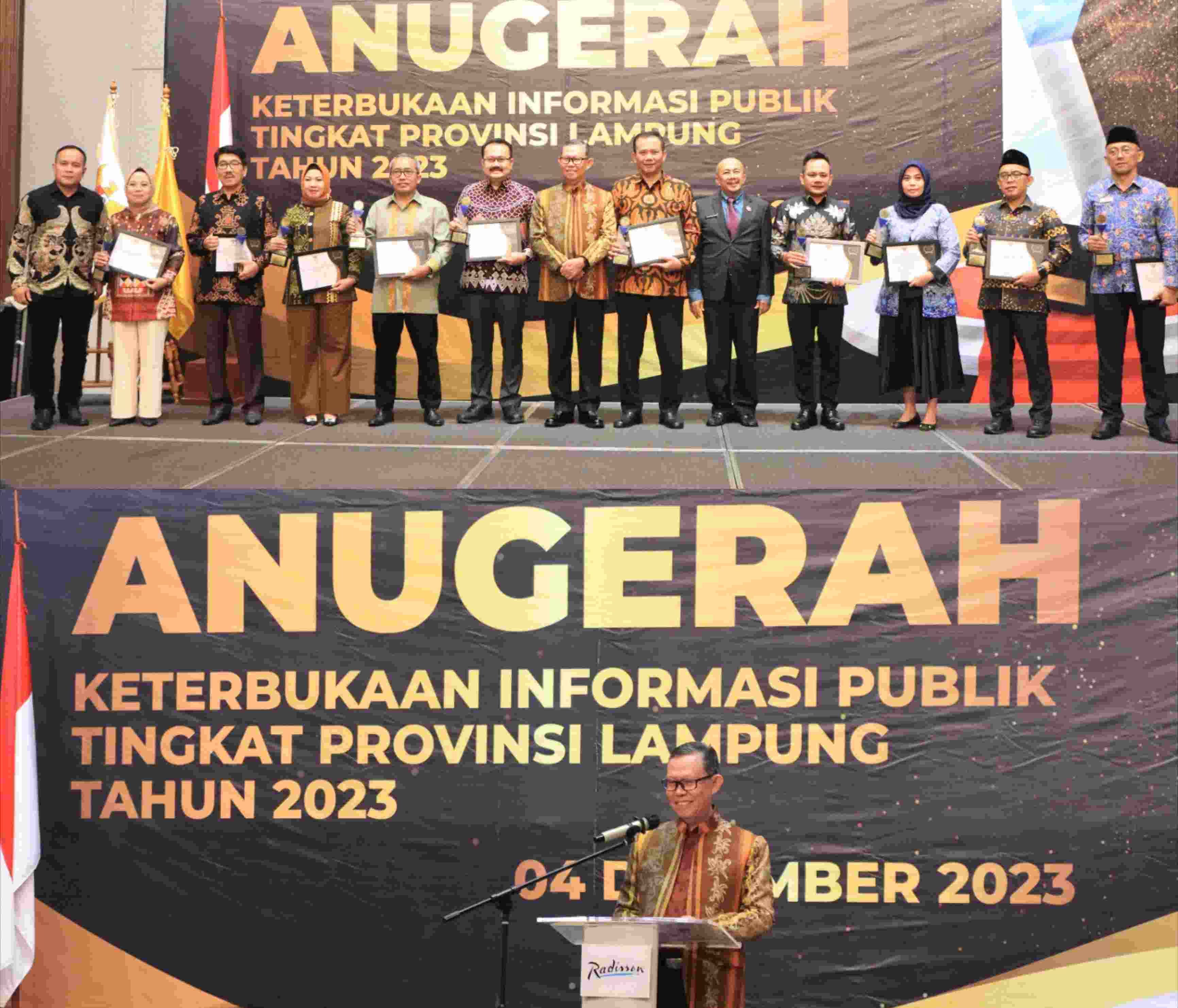 Pemerintah Provinsi Lampung Berkomitmen Tingkatkan Pelayanan Informasi Melalui Keterbukaan Informasi Publik