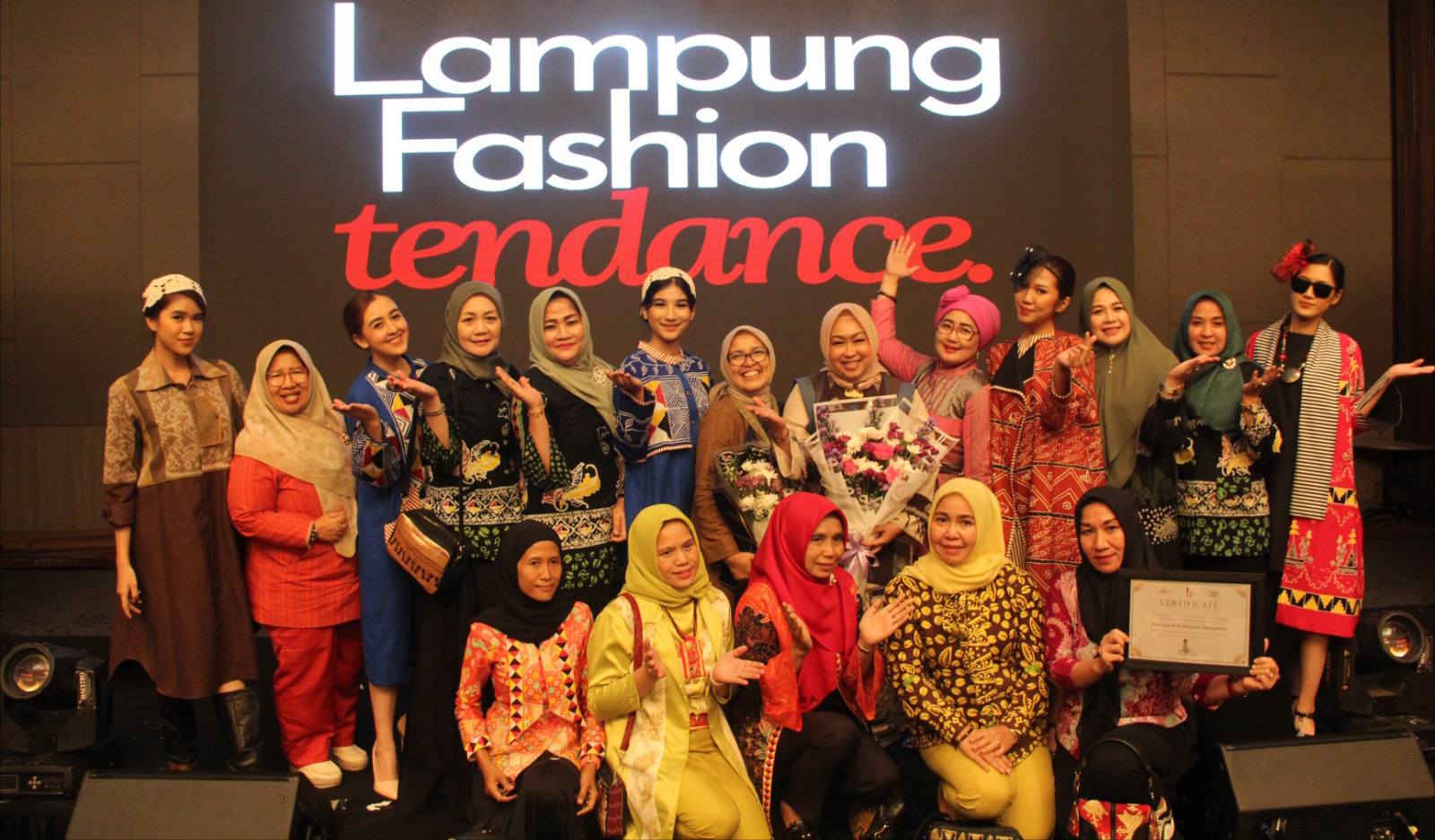 Ketua TP-PKK Serta Dekranasda Berharap, Lampung Tendance 2023, Dapat Memajukan Kabupaten Tanggamus