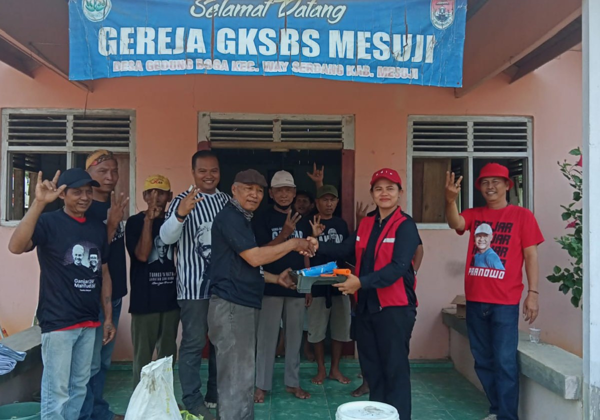 Forum Silaturahmi Relawan Ganjar Mahfud Mesuji Terus Bergerak