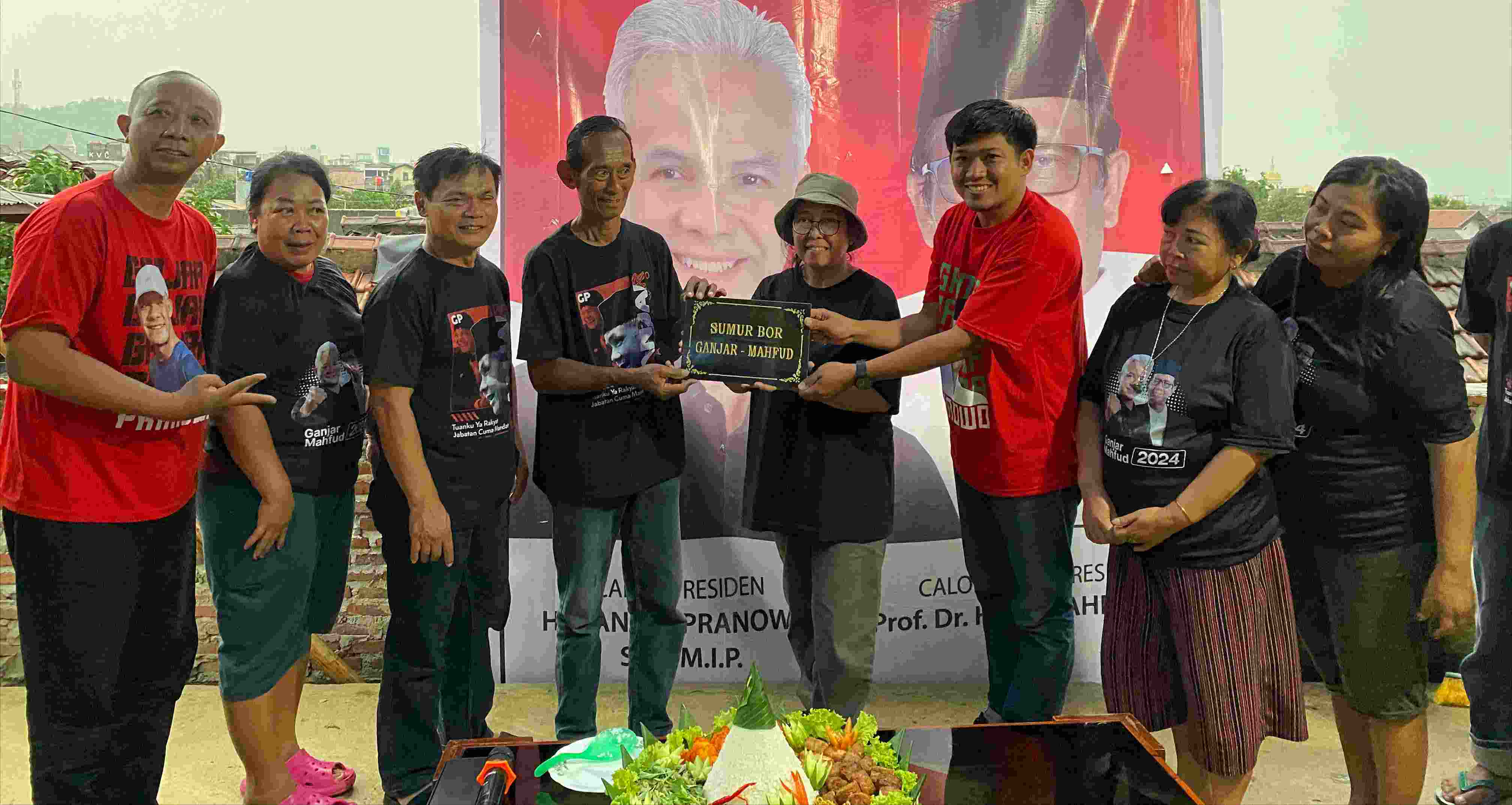 Kembali ! 3 Sumur Bor Di Bandar Lampung, Yang Dilaksanakan Oleh Tim Ganjar - Mahfud Lampung