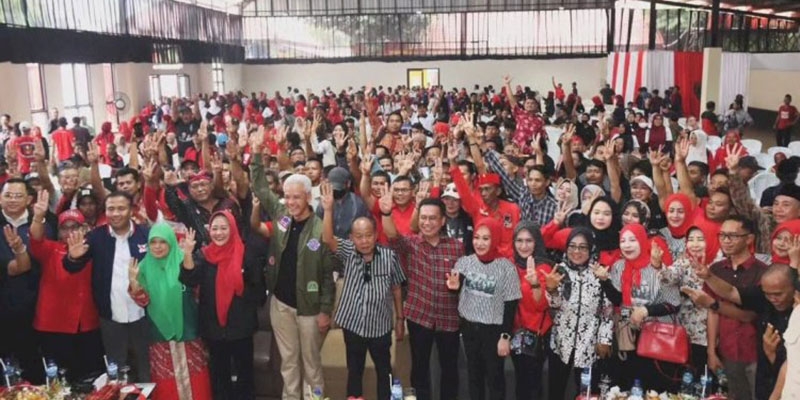 Ganjar: Keringat Serta Lelah Kita Harus Lebih Banyak Demi Mencapai Kemenangan