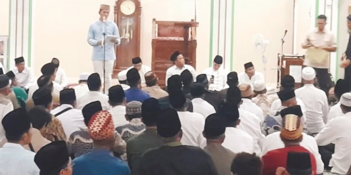Meski Hujan Deras, Bupati Egi Tetap Semangat Safari Ramadhan dan Serap Aspirasi Warga Jati Agung & Natar