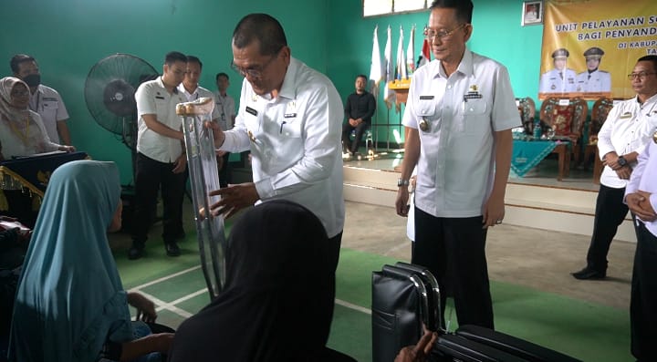 Wujudkan Misi Ketiga Gubernur, Dinsos Lampung Selenggarakan UPSK Bagi Penyandang Disabilitas di Pringsewu