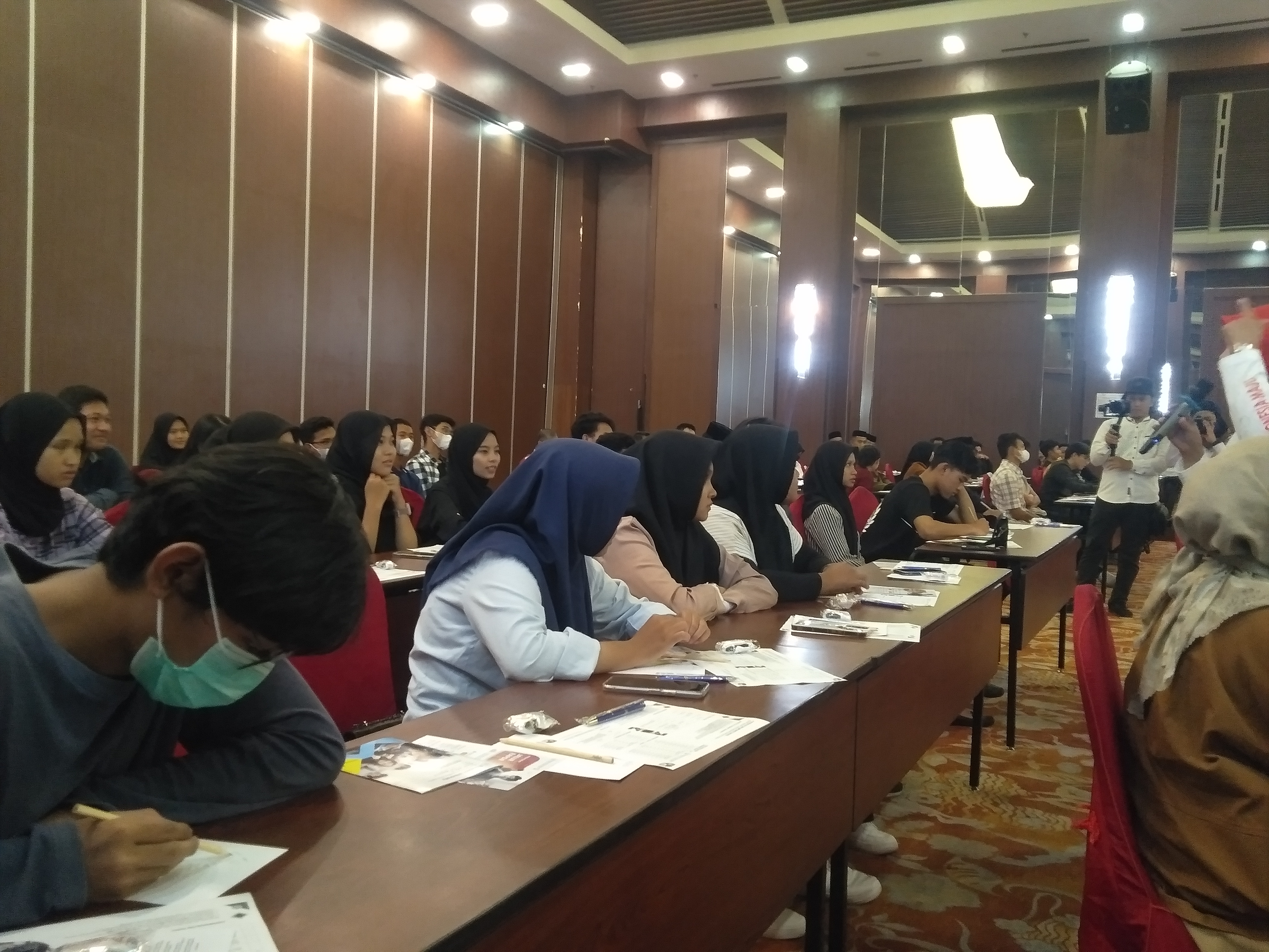 Placement Test & Parents Gathering PMB President University Taja PIM Lampung, Neli Saputri: Dah Mantap Di Universitas Ini