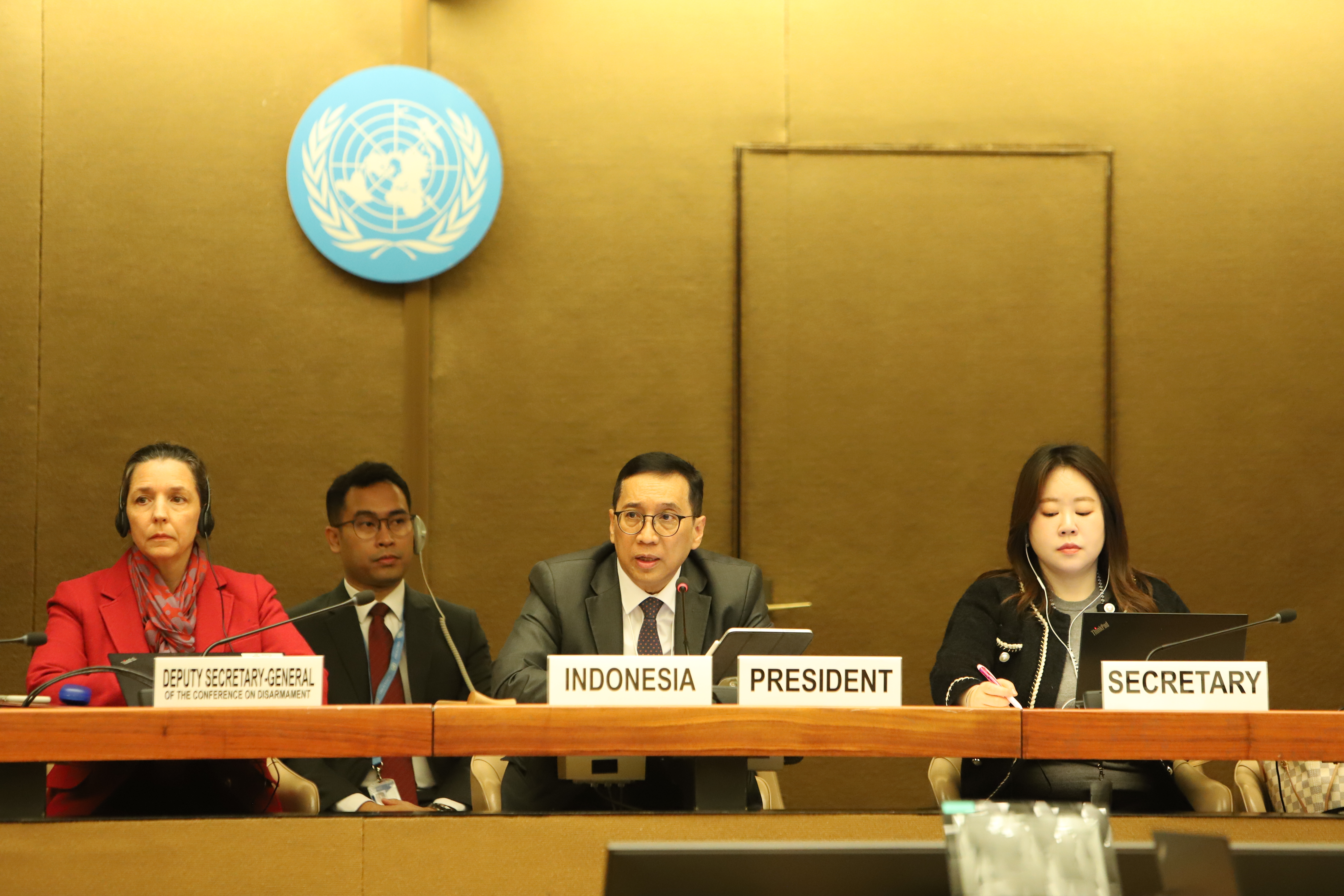 Diwakili Dubes Febrian, Indonesia Pimpin Transformasi Perlucutan Senjata Global