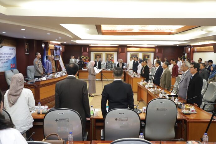 Unila Deklarasi Zona Integritas Menuju WBK dan WBBM