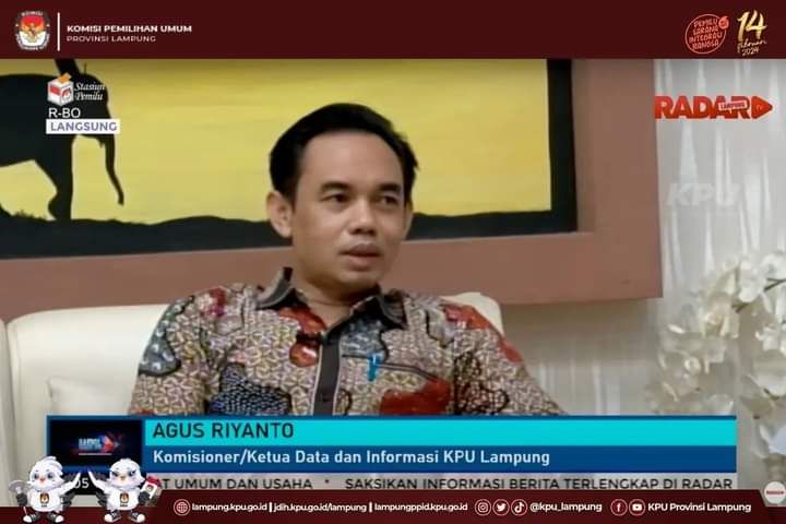 49,98 Persen Pemilih 2024 di Lampung, Milenial dan Zilenial