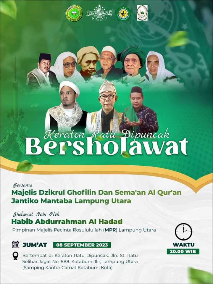 Keraton Ratu Dipuncak Bersholawat Bareng Majelis Dzikrul Ghofilin & Sema'an Al Quran Jantiko Mantab