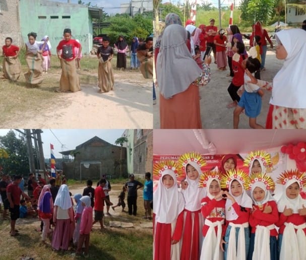 Semerak Puncak HUT RI ke-78 di Wimasmas 2 Kemiling Penuh Kemeriahan