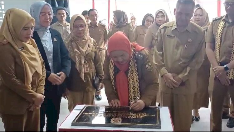 Pemerintah kota Bandar Lampung, Resmikan Instalasi Farmasi