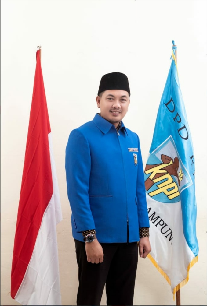 Fitrah Abung Siap Koordinasi dan Besarkan KNPI kota Bandarlampung