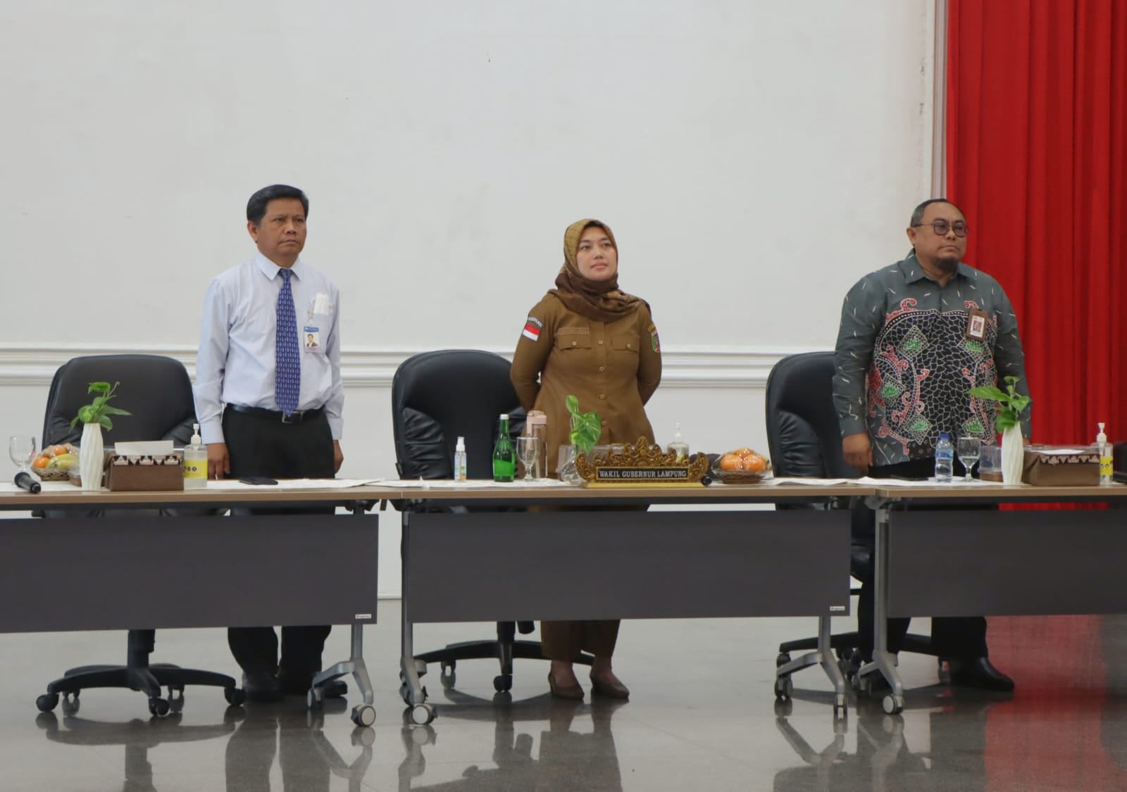 Wagub Chusnunia Mengikuti Pertemuan Tahunan Industri Jasa Keuangan 2023 dan Arahan Presiden Joko Widodo