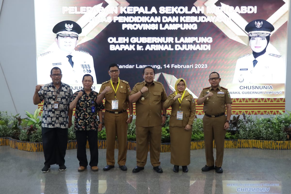 Gubernur Arinal Djunaidi Tingkatkan Mutu Pendidikan Di Provinsi Lampung Melalui Program Kepala Sekolah Mengabdi