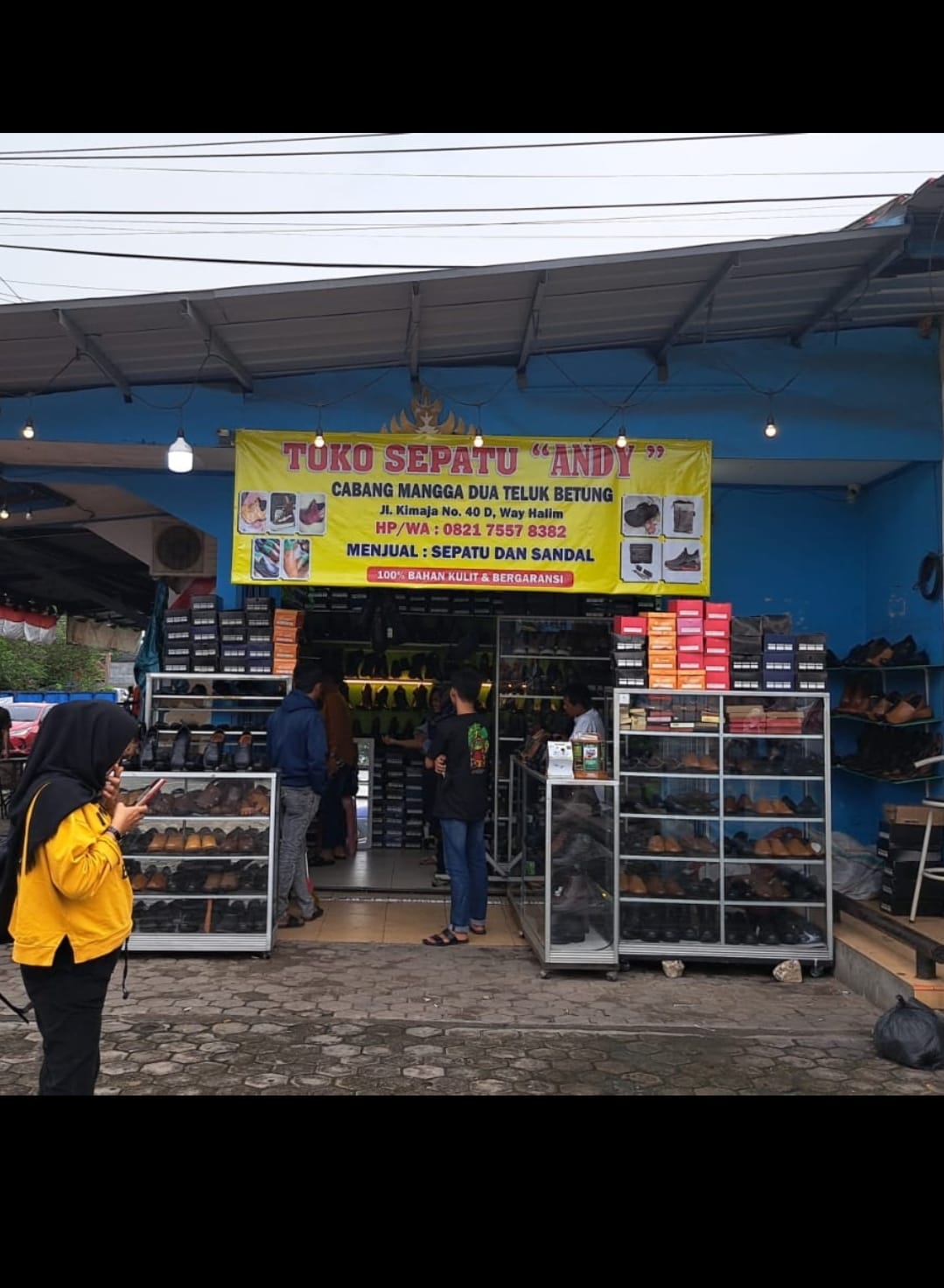 Toko Sepatu Andy Seratus Persen Kulit Asli dan Bergaransi