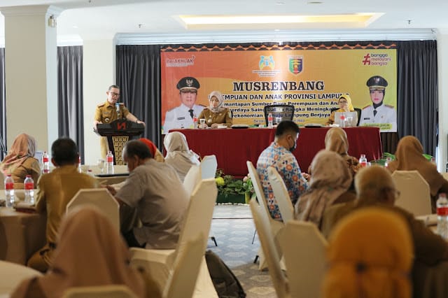 Gubernur Lampung Berharap Musrenbang Perempuan dan Anak Jadi Ruang Diskusi konstruktif