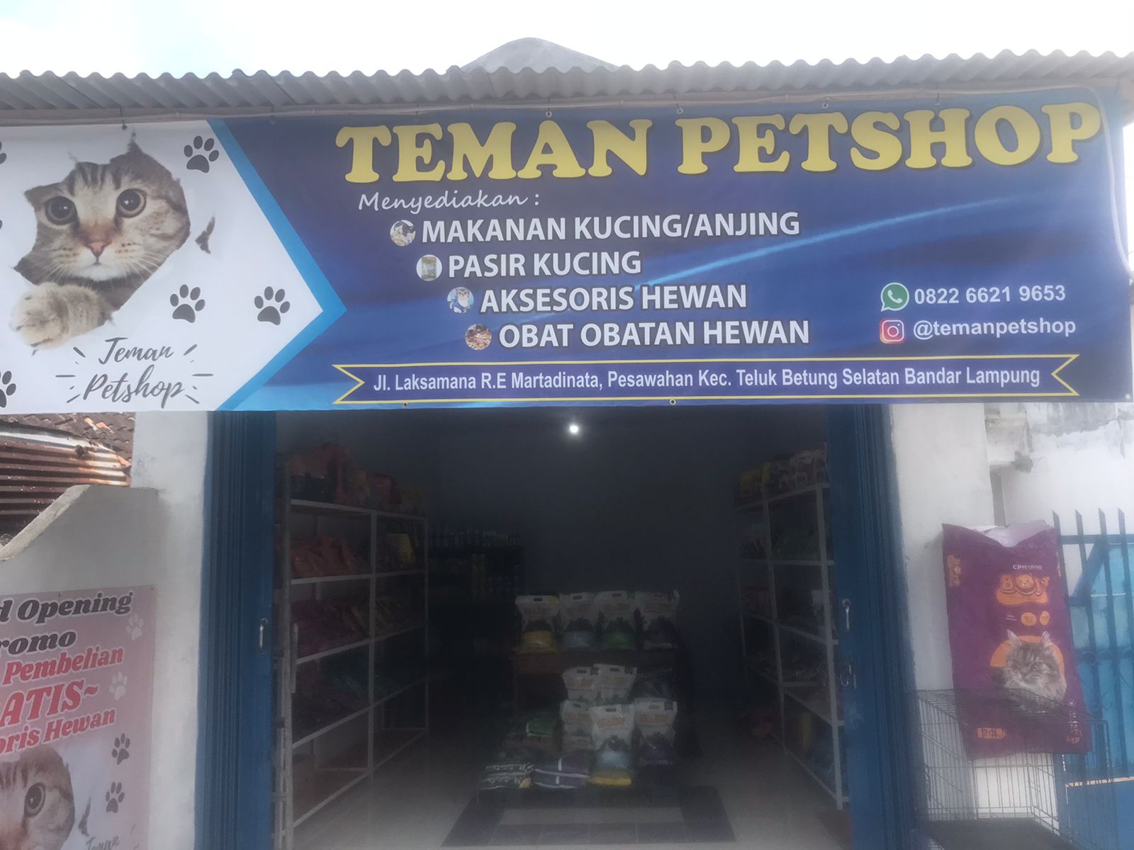 Toko Teman Petshop Berikan Promo Kepada Masyarakat Pecinta Hewan Peliharaan