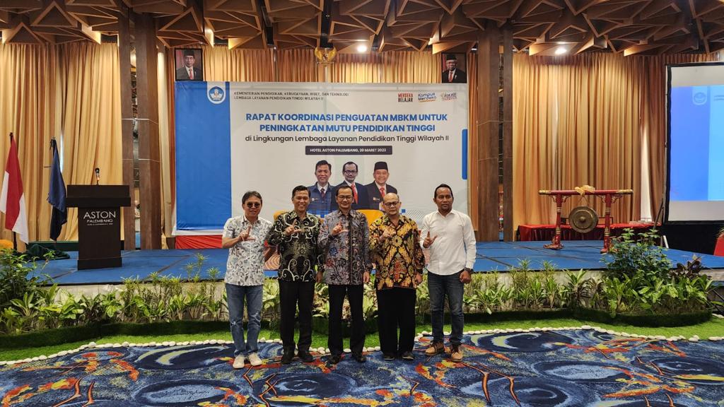 Ketua APINDO Lampung Ary Meizari Alfian Hadiri Rakor LLDikti II & Launching UMKM Merdeka di Sumatera Selatan