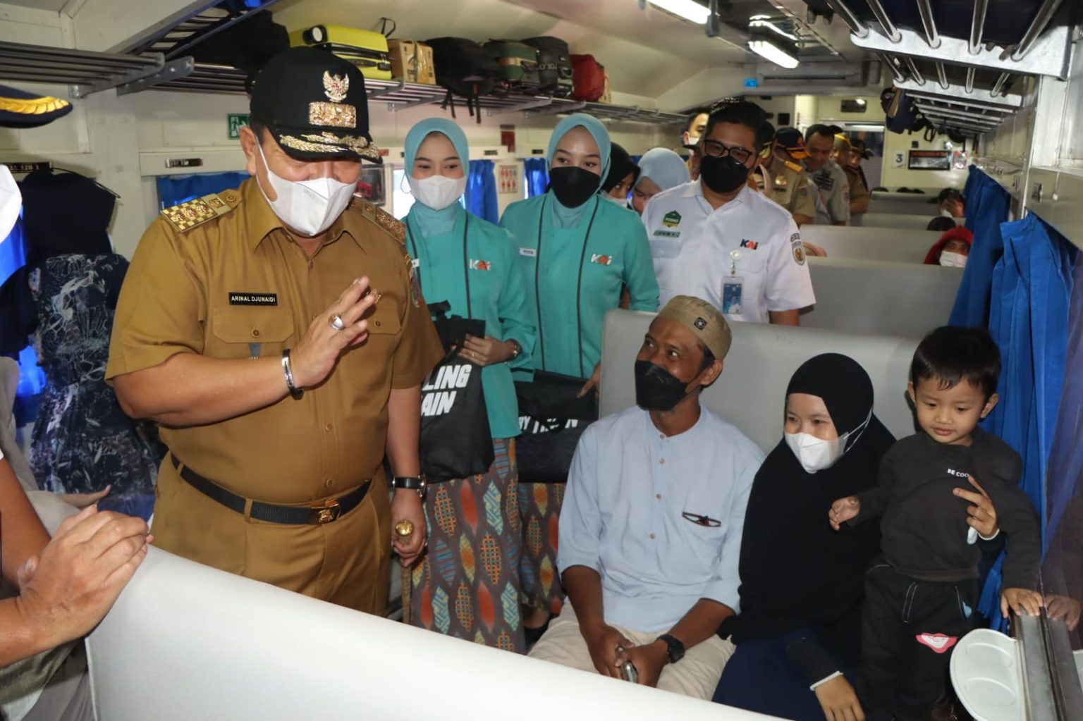 Gubernur Arinal Djunaidi Tinjau Kesiapan Pelayanan Transportasi Moda Angkutan Menjelang Idul Fitri 1444H