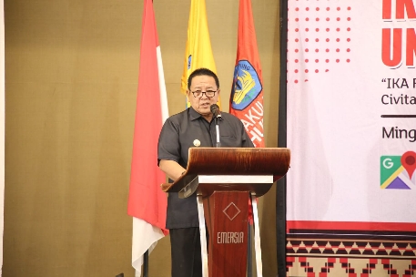 Gubernur Arinal Hadiri Raker IKA Fakultas Hukum Unila Periode 2023-2028