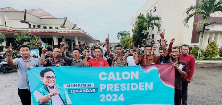 Persatuan Pemuda Waykanan Deklarasikan Gus Muhaimin Jadi Presiden 2024