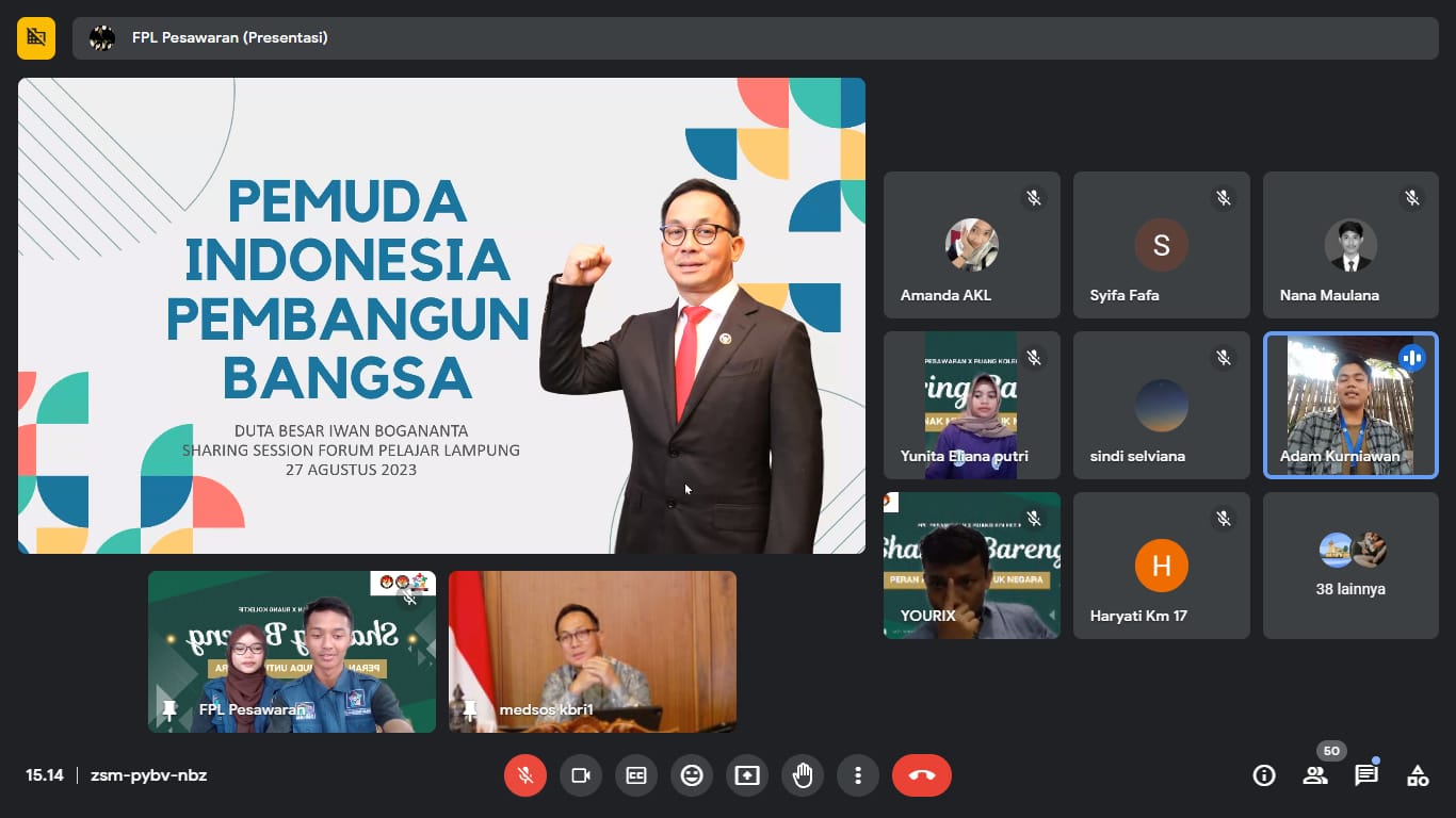 GPL & FPL Pesawaran Sukses Adakan Sharing Untuk Para Pemuda
