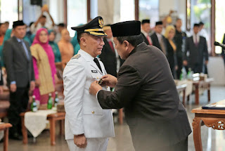 Gubernur Lampung Arinal Djunaidi Lantik Mulyadi Irsan Sebagai Pj Bupati Tanggamus