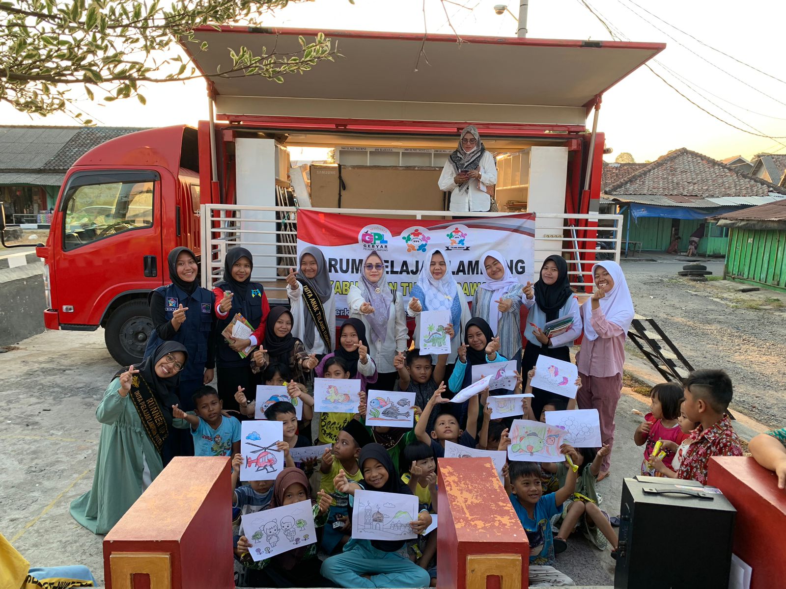 FPL Tulang Bawang Inisiasi Gerakan Literasi Baca Tulis bersama Duta Pelajar Lampung dan Forum Anak Tulang Bawang