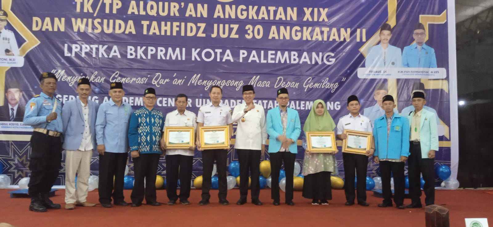 Syukuran Khataman Dan Wisuda Santri TK/TPA Anggota XIX Dan Wisuda Tahfidz Juz 30 Angkatan II LPPTKA BKPRMI Kota Palembang