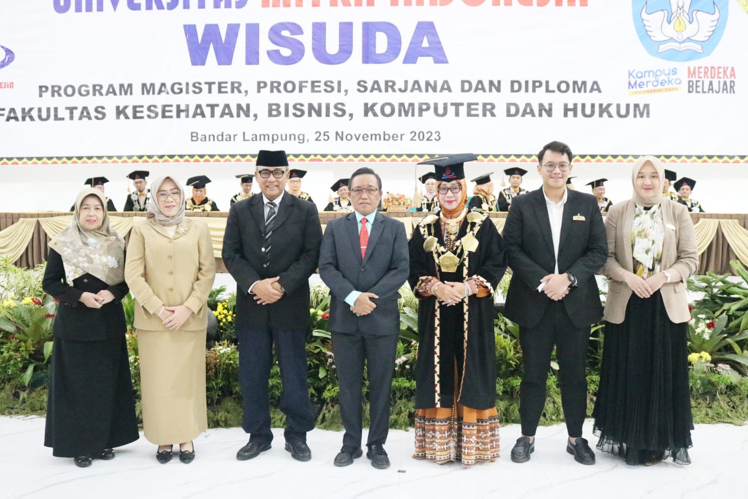 Universitas Mitra Indonesia Lepas 616 Wisudawan Di Gedung Baru GSG UMITRA