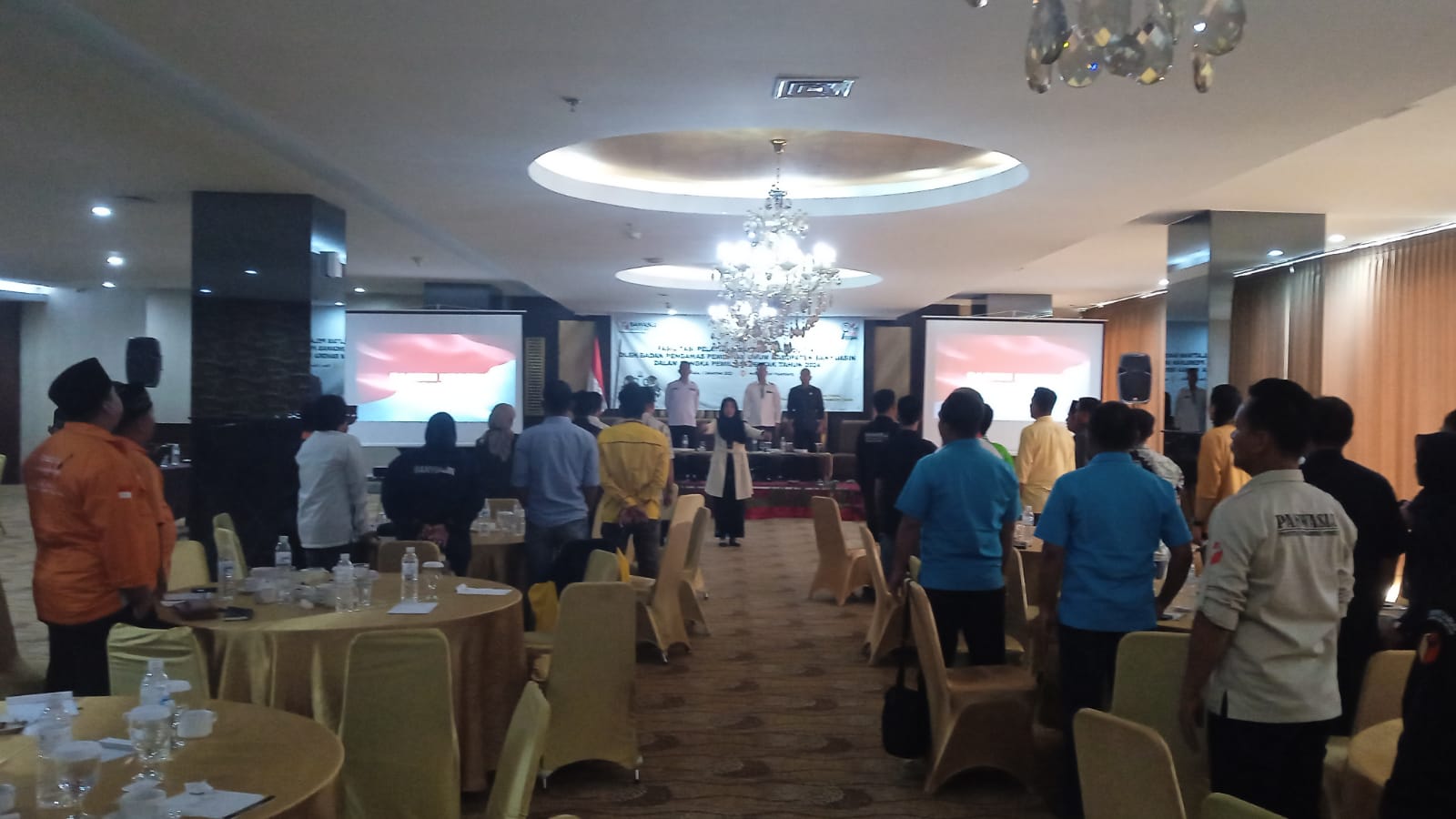 Fasilitasi Pelatihan Saksi Partai Politik Oleh BAWASLU Kabupaten Banyuasin