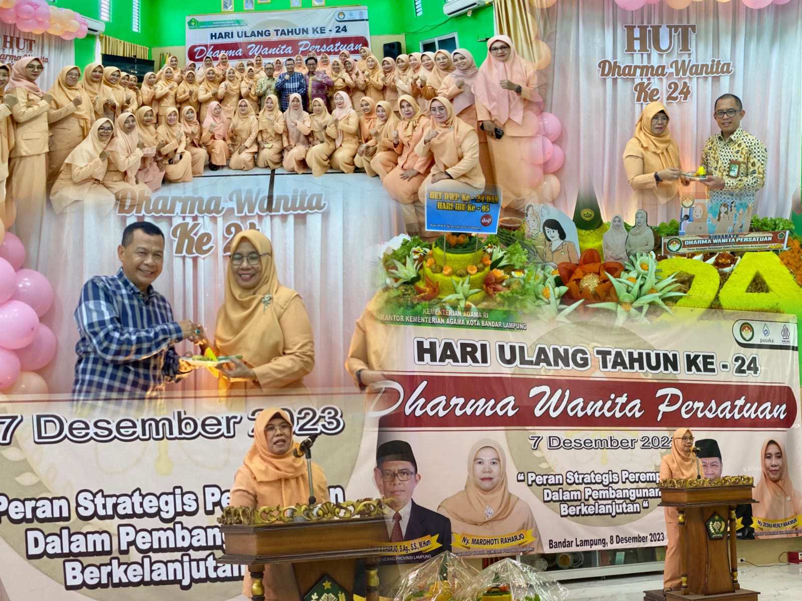 Hari Jadi Ke 24 Tahun, DWP Kemenag Gelar Berbagai Kegiatan