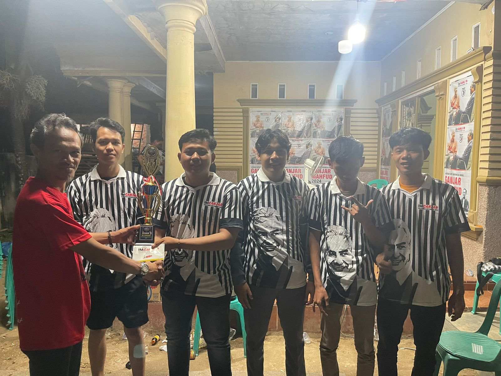 Mabar Bersama Gen Z di Posko IM Ganjar Tulang Bawang