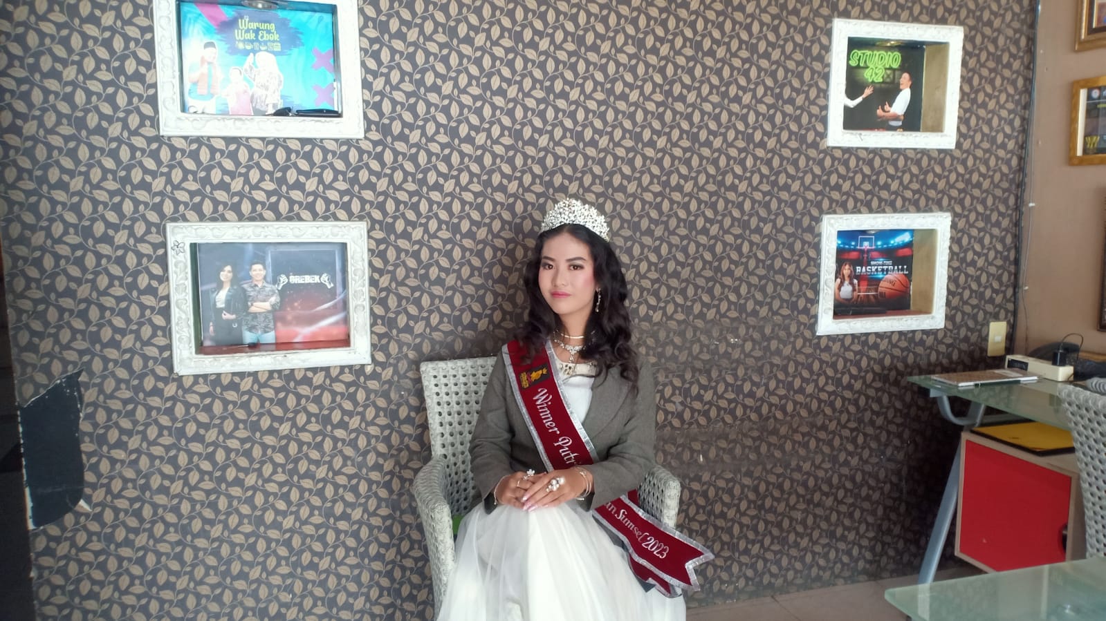 Nesha Callista Princess Nafa Winner Putri Pendidikan SMP Sumsel 2023