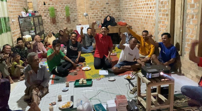 GP Nusantara Tulang Bawang Barat, Gelar Nobar Debat Capres 2024