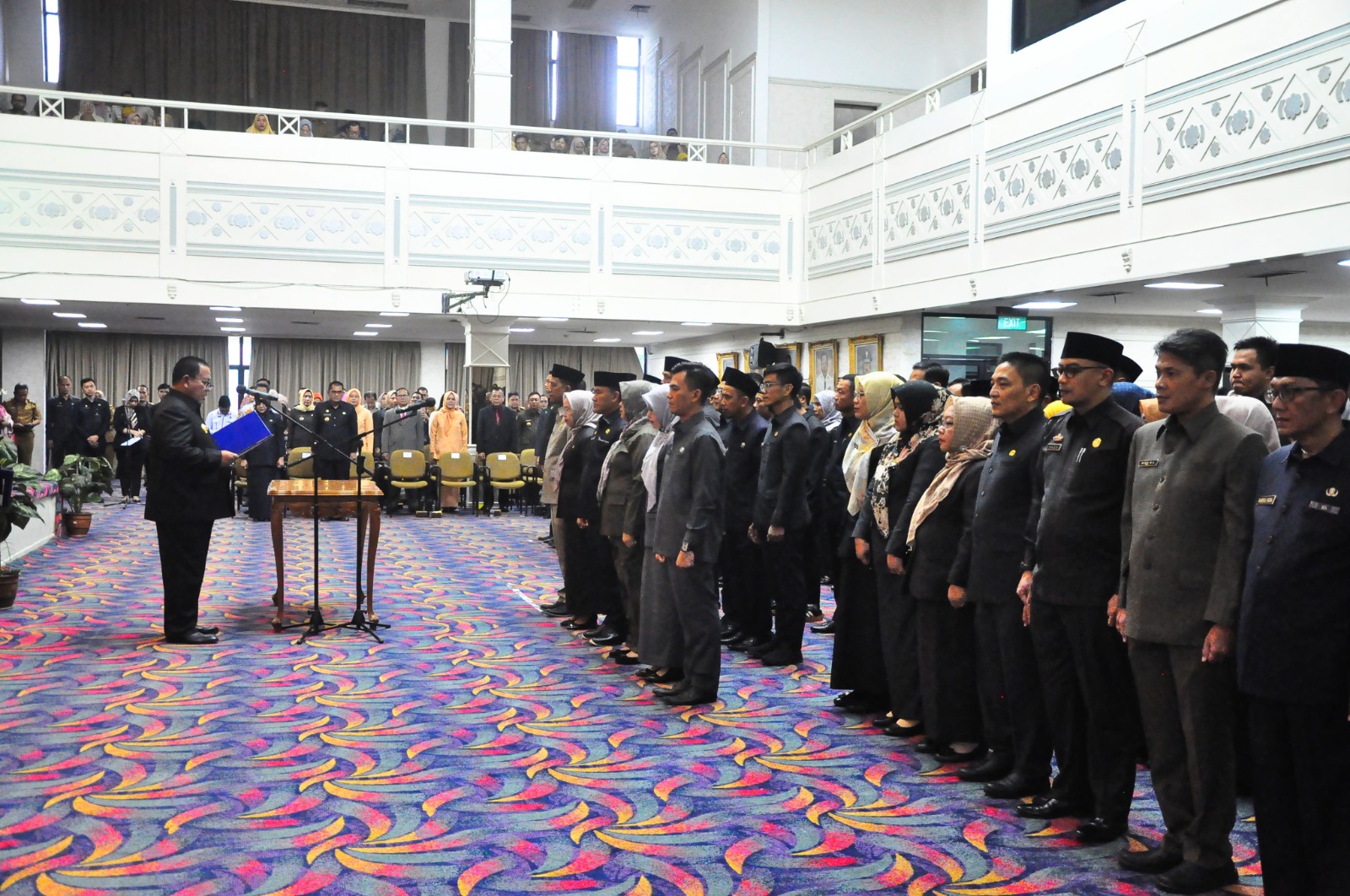 Gubernur Arinal, Melantik Pejabat Di Lingkup Pemprov Lampung