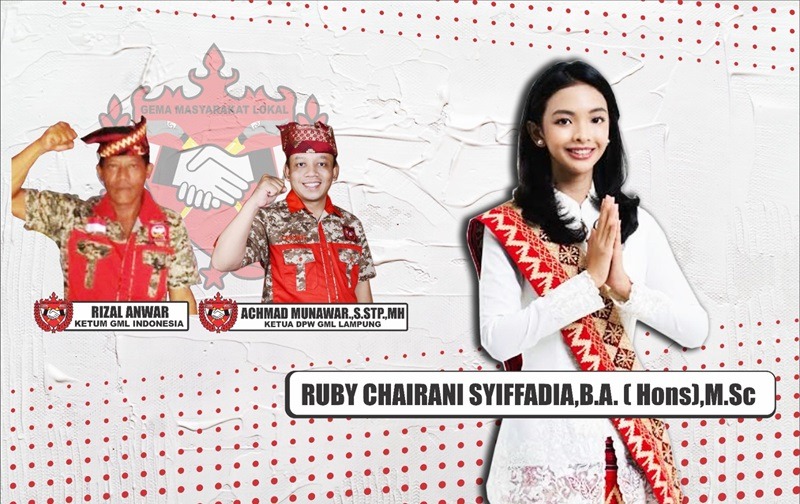 LSM GML Menginstruksikan Kadernya, Coblos Dan Menangkan Caleg DPR RI, Ruby Chairani 