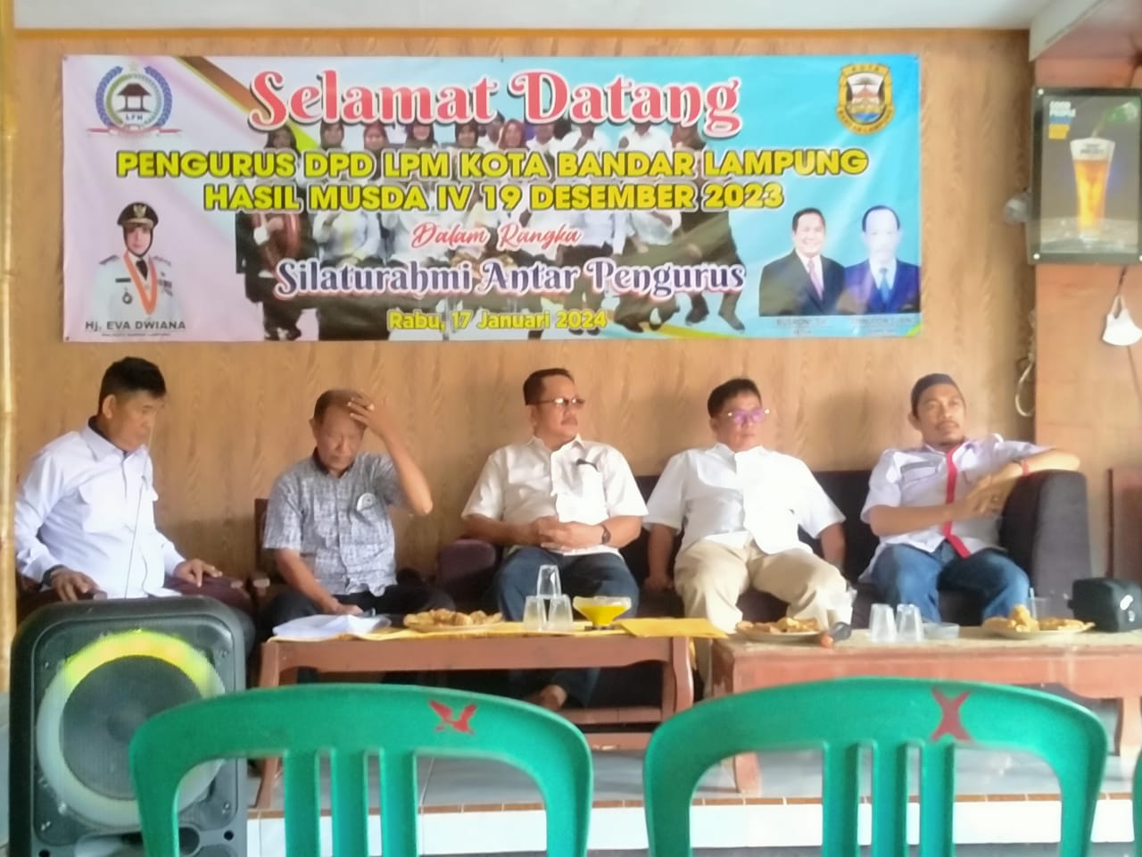 Silahturahmi Bangun Soliditas, DPD LPM Kota Bandar Lampung Adakan Rapat Perdana