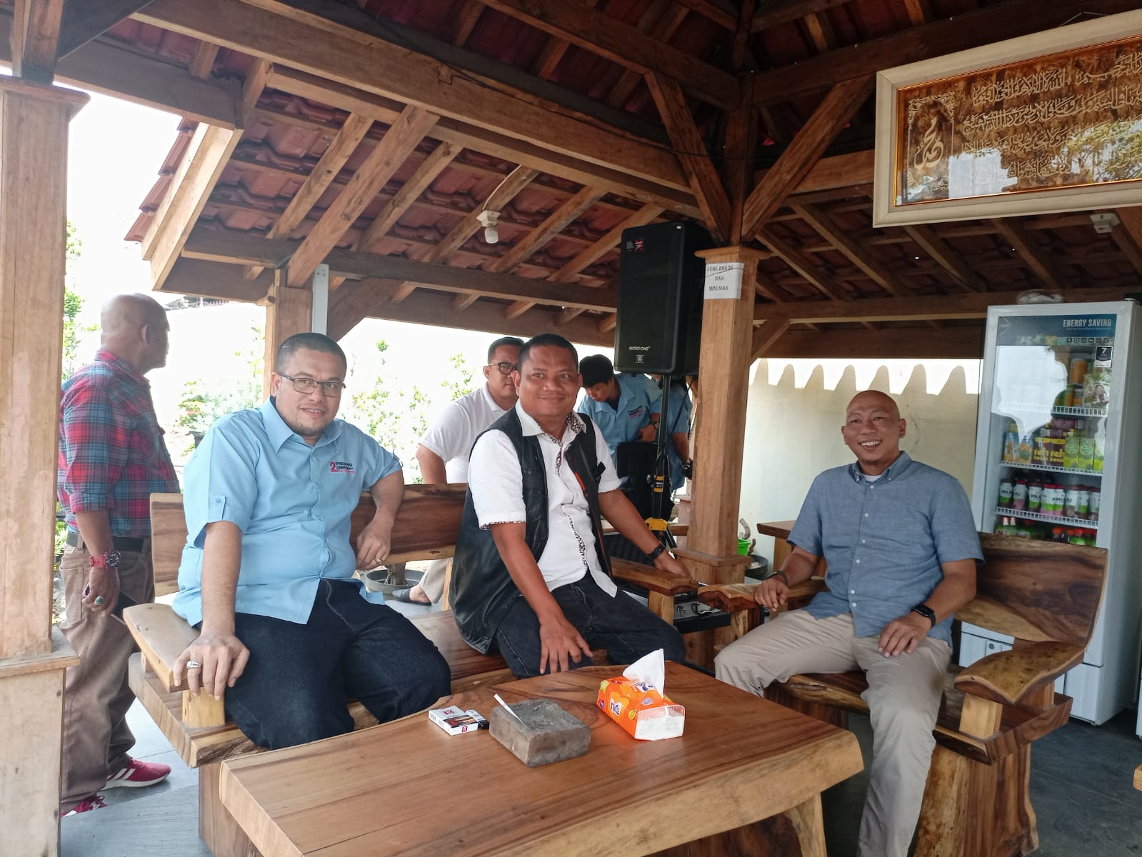 Ketua DPD Partai Gerindra Lampung, Kunjungi Kantor MPC PP Bandar Lampung