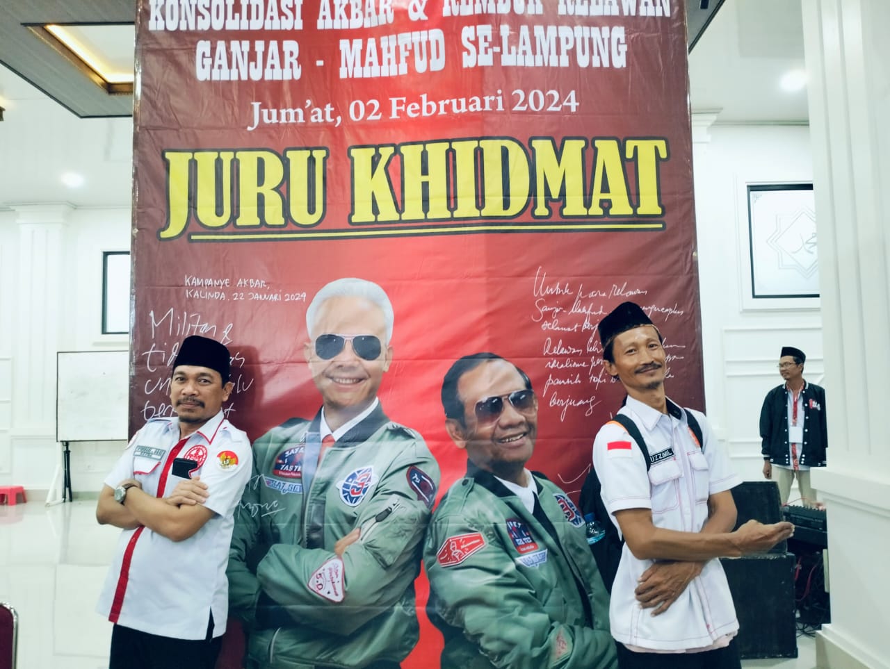 H-8, Jangkar Merah Putih: Jutaan Rakyat Lampung Pro 03 Siap Patuhi 3 Pesan Ganjar Ini