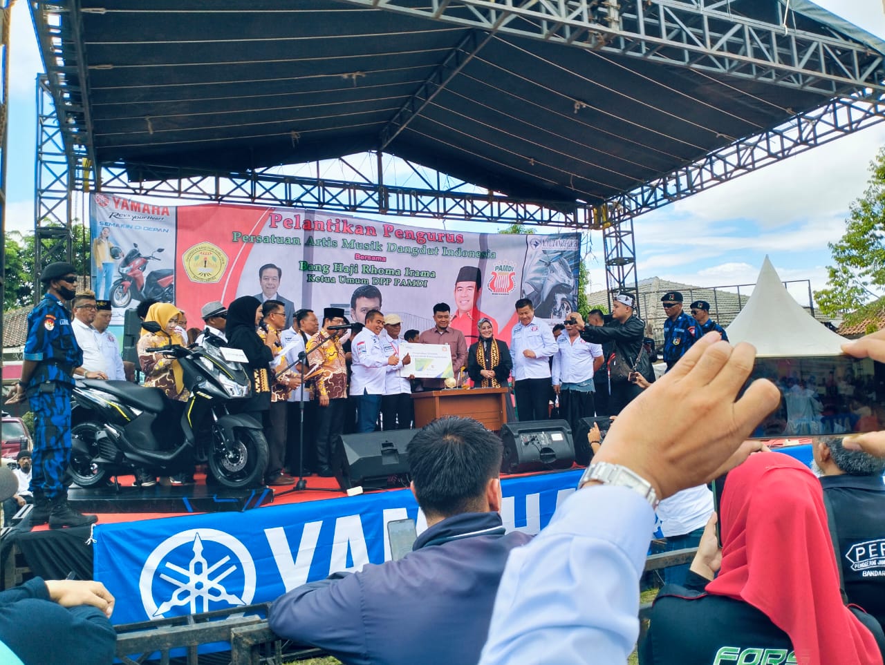 'Perjuangan Dan Doa' PAMDI Lampung Angkat Derajat Insan Dangdut