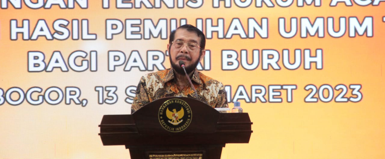 Gemuruh Partai Buruh, Bimtek Hukum Acara PHPU Taja Mahkamah Konstitusi