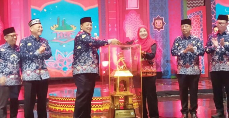 Kota Bandar Lampung Juara Umum MTQ Ke-50 Tingkat Provinsi Lampung