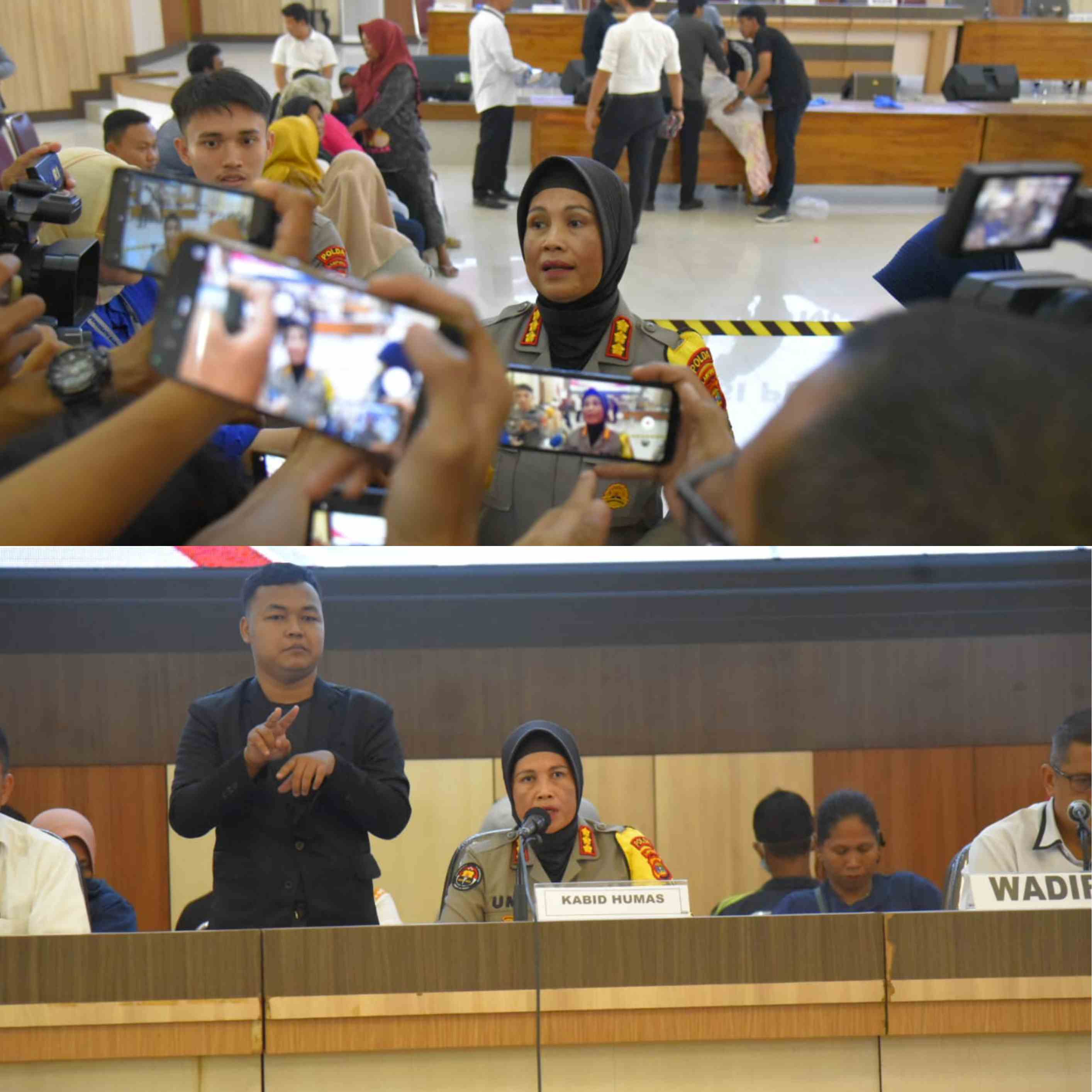 Polda Lampung Tangkap 30 Gankster Tanjung Bintang Lampung Selatan