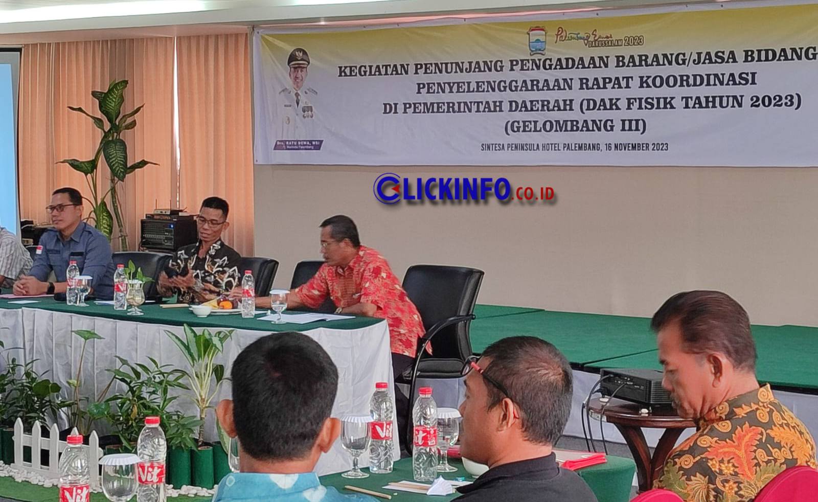 Penyelenggaraan Rapat Koordinasi Di Pemerintahan Daerah "DAK Fisik Tahun 2023 Gelombang III"