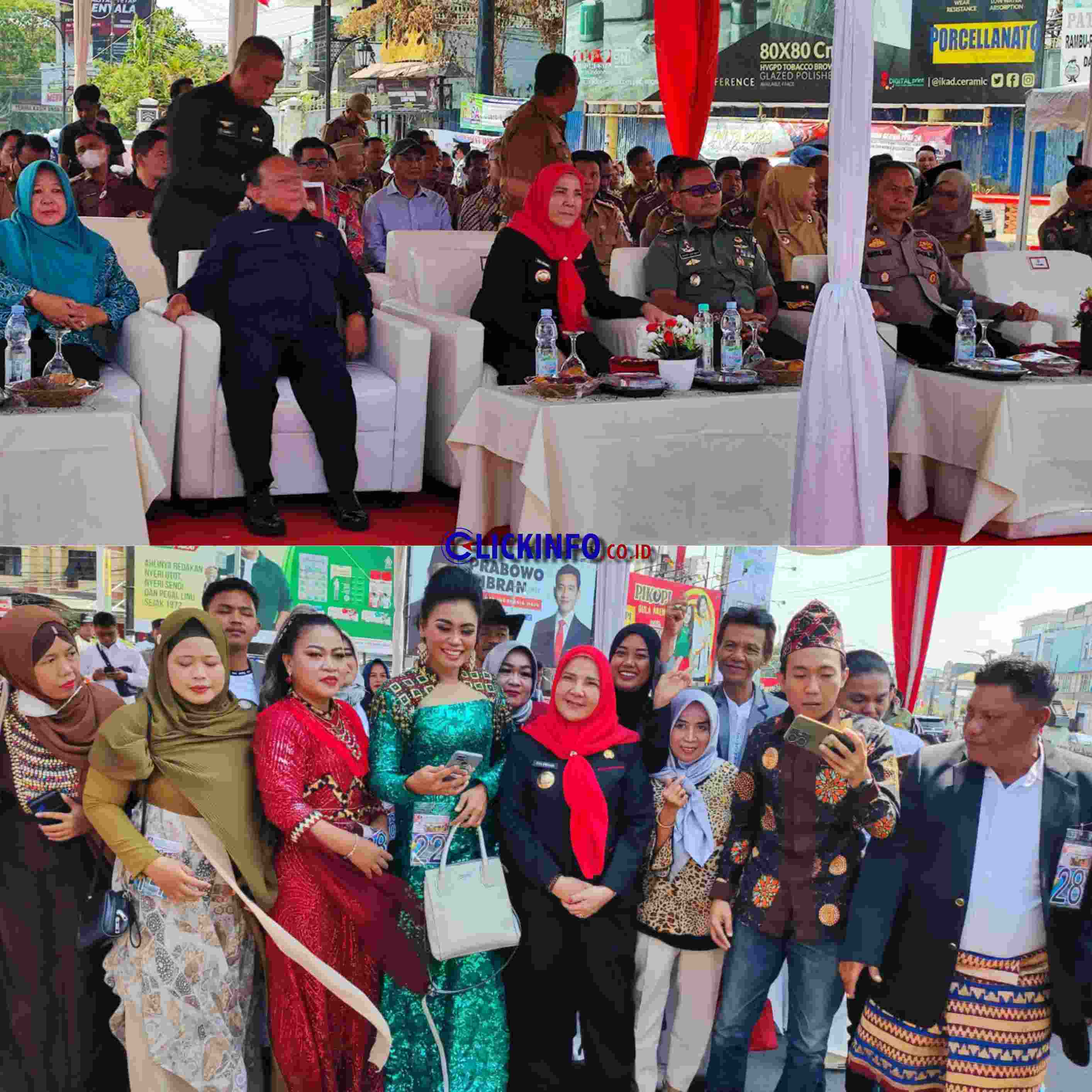 Festival Solo Song Dangdut Di Tugu Adipura Di Hadiri Walikota Bandar Lampung