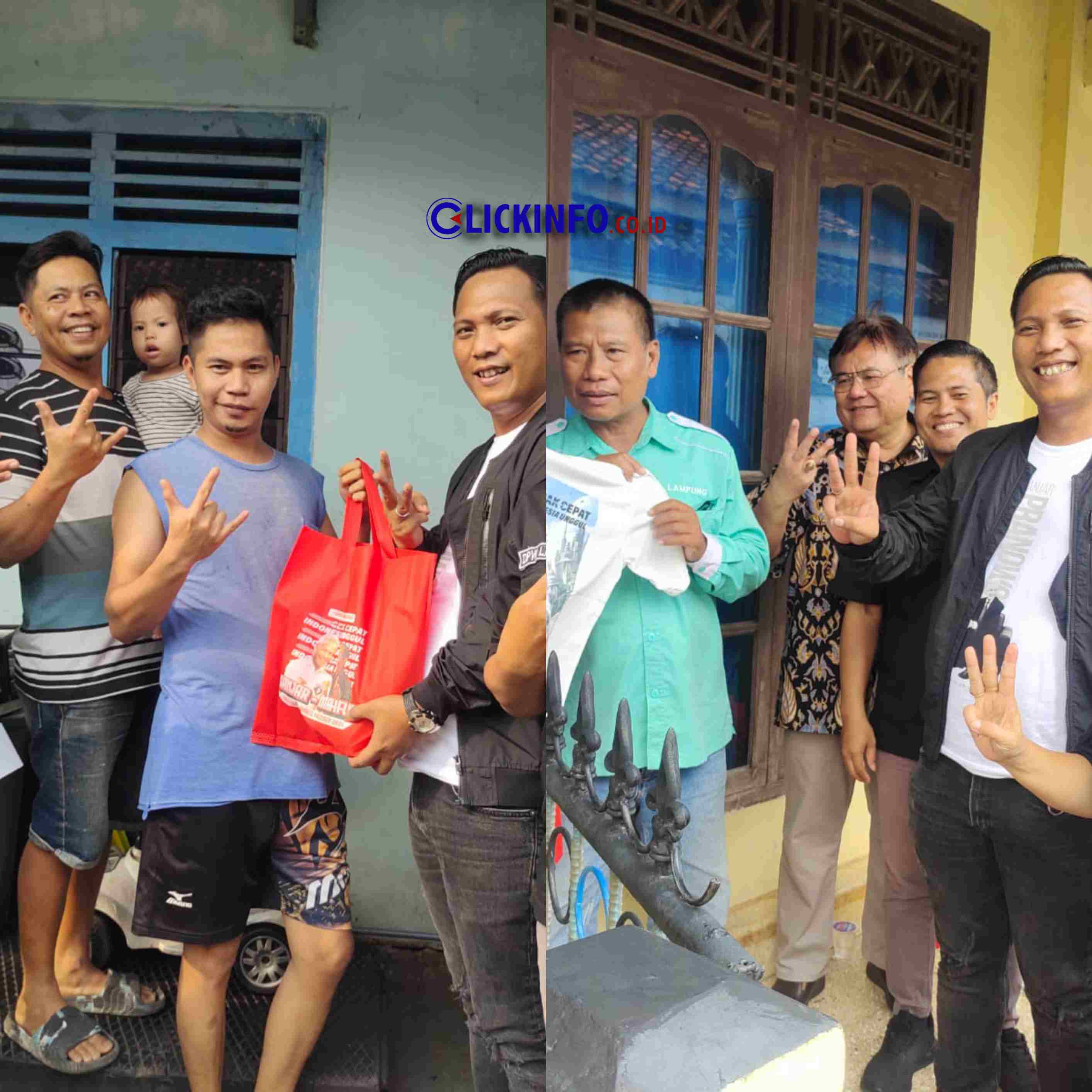 PROGAN, SAGA Dan IM Ganjar Lampung Turun Langsung Mensosialisasikan Ganjar- Mahfud MD