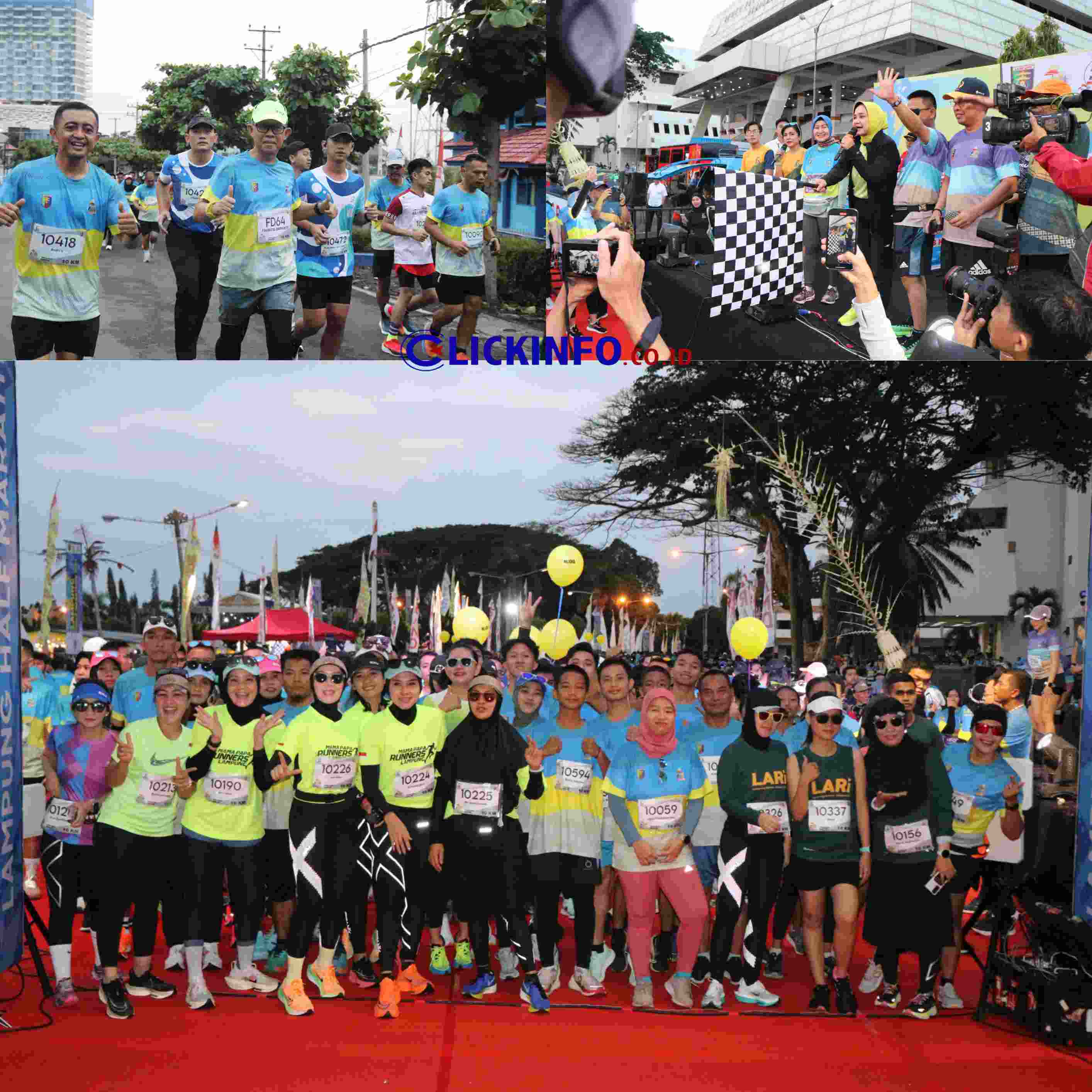 Lampung Half Marathon Tahun 2023, Yang Di Gelar Sekdaprov Lampung